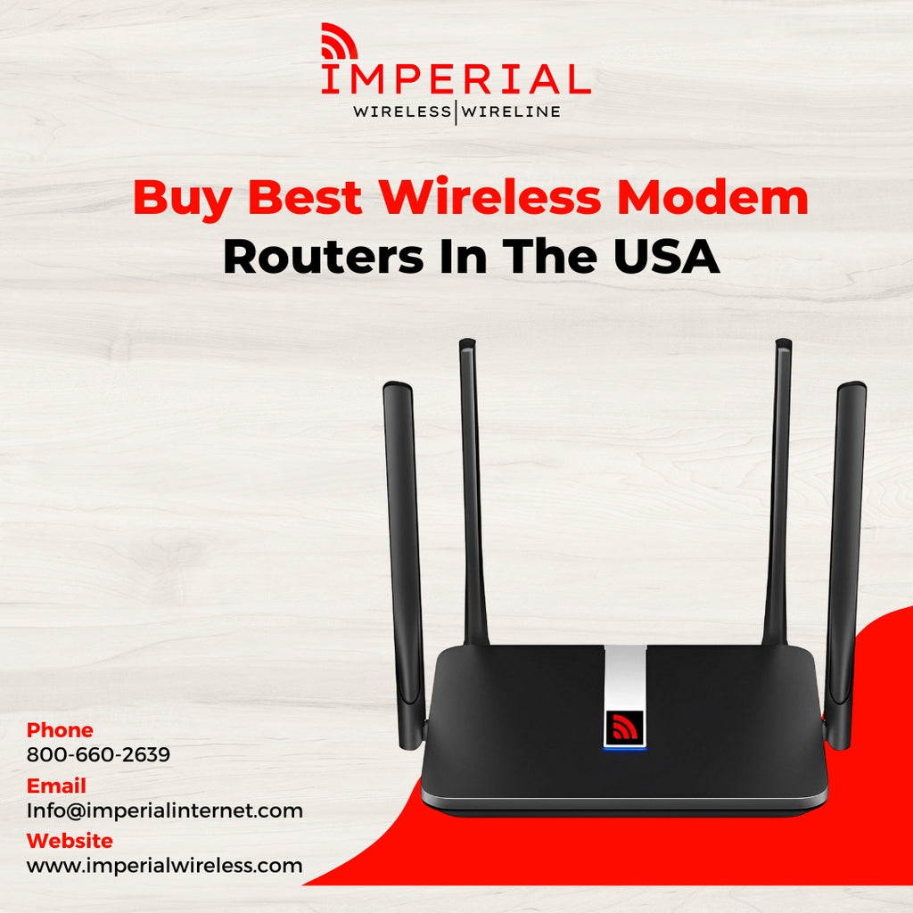 Buy Best Wireless Modem Routers  | Imperial Wireless